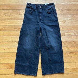 Free People Chill Vibes Wide Leg Jeans